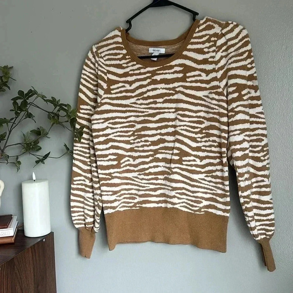 Nine West Women’s Scoopneck Balloon-Sleeve Sweater - Picture 5 of 8